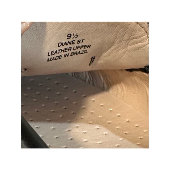 MJNY Marc Joseph Diane Street Flats Black Nappa Leather Size 9.5 NIB Chic Comfy - Picture 13 of 15